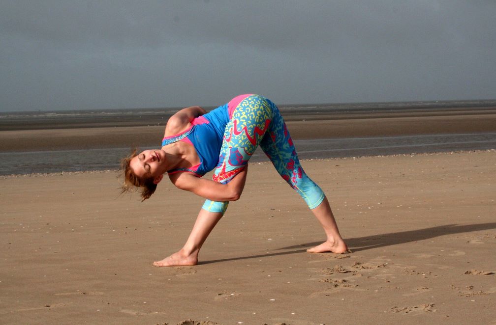 Advanced Baddha Trikonasana