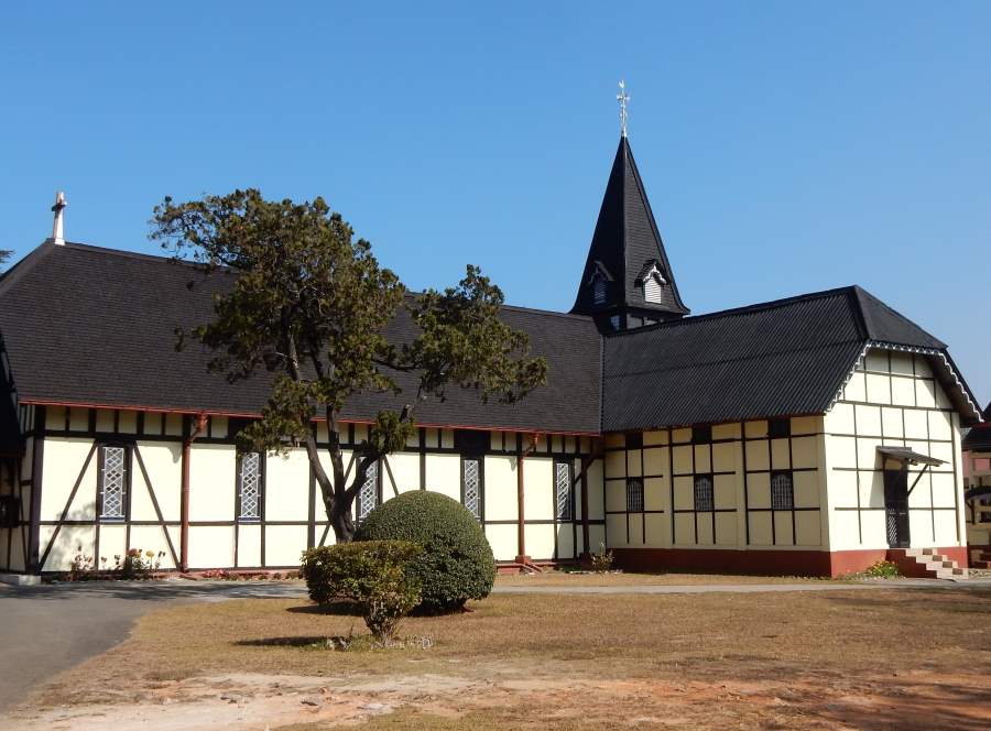 all saints cathedral in shillong