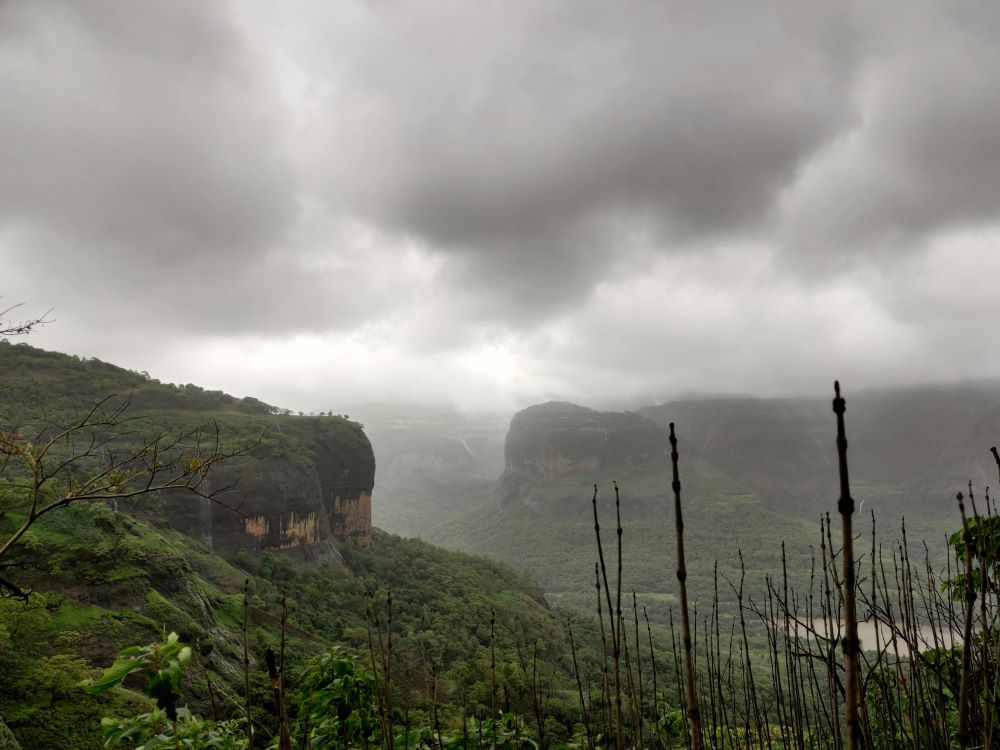 top view from andharban