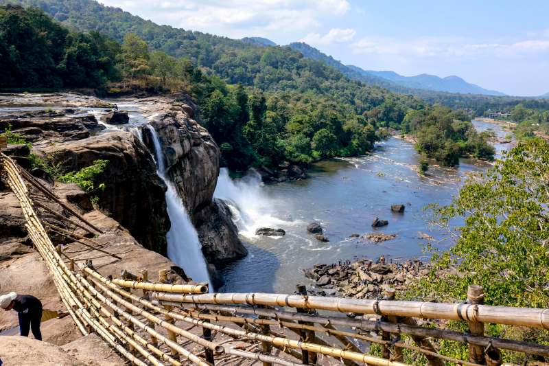 athirapally waterfalls in kerala