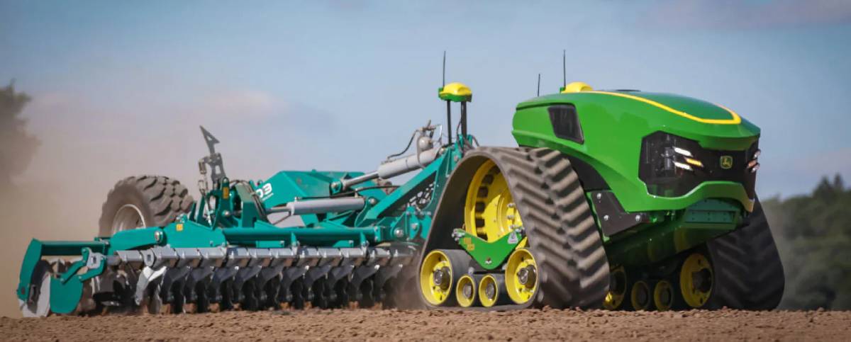 driverless or autonomous tractors