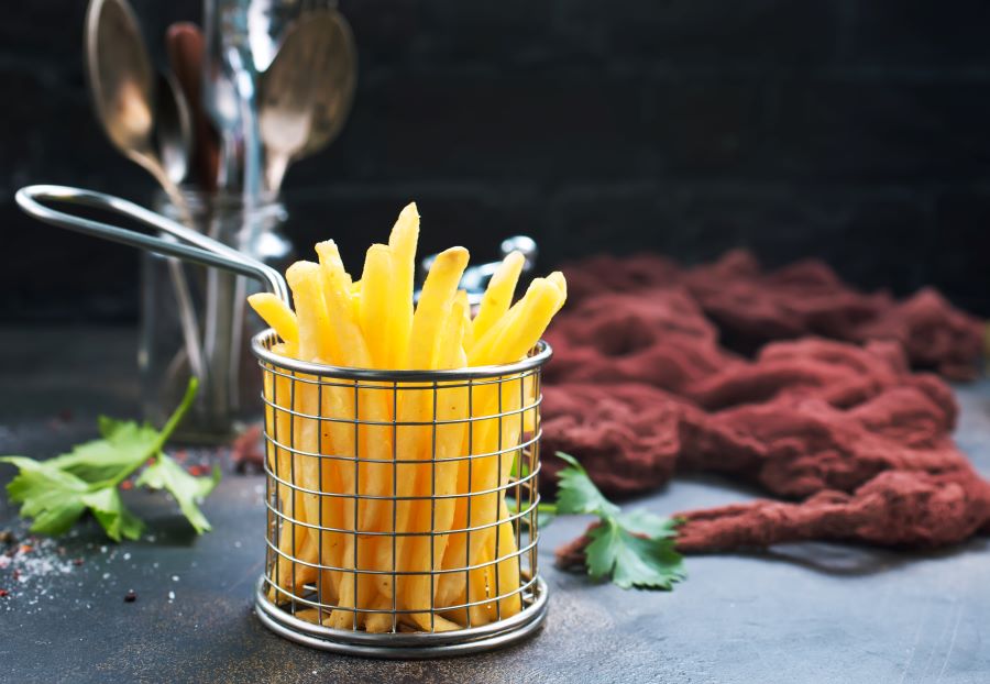 avoid eating too much of french fries