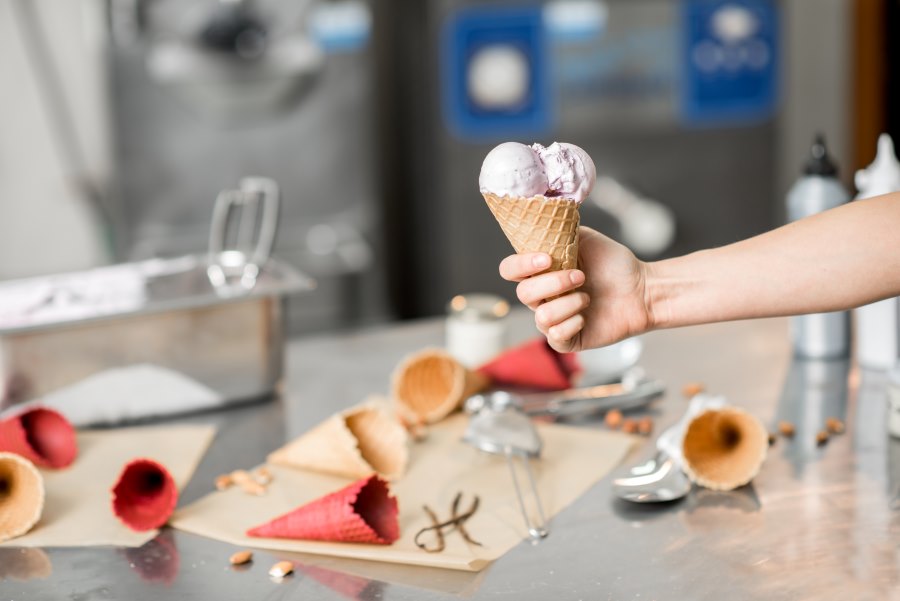 avoid eating ice creams to reduce your weight quickly