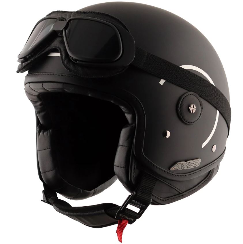 Axor Che Legendary Open Face Matt Helmet