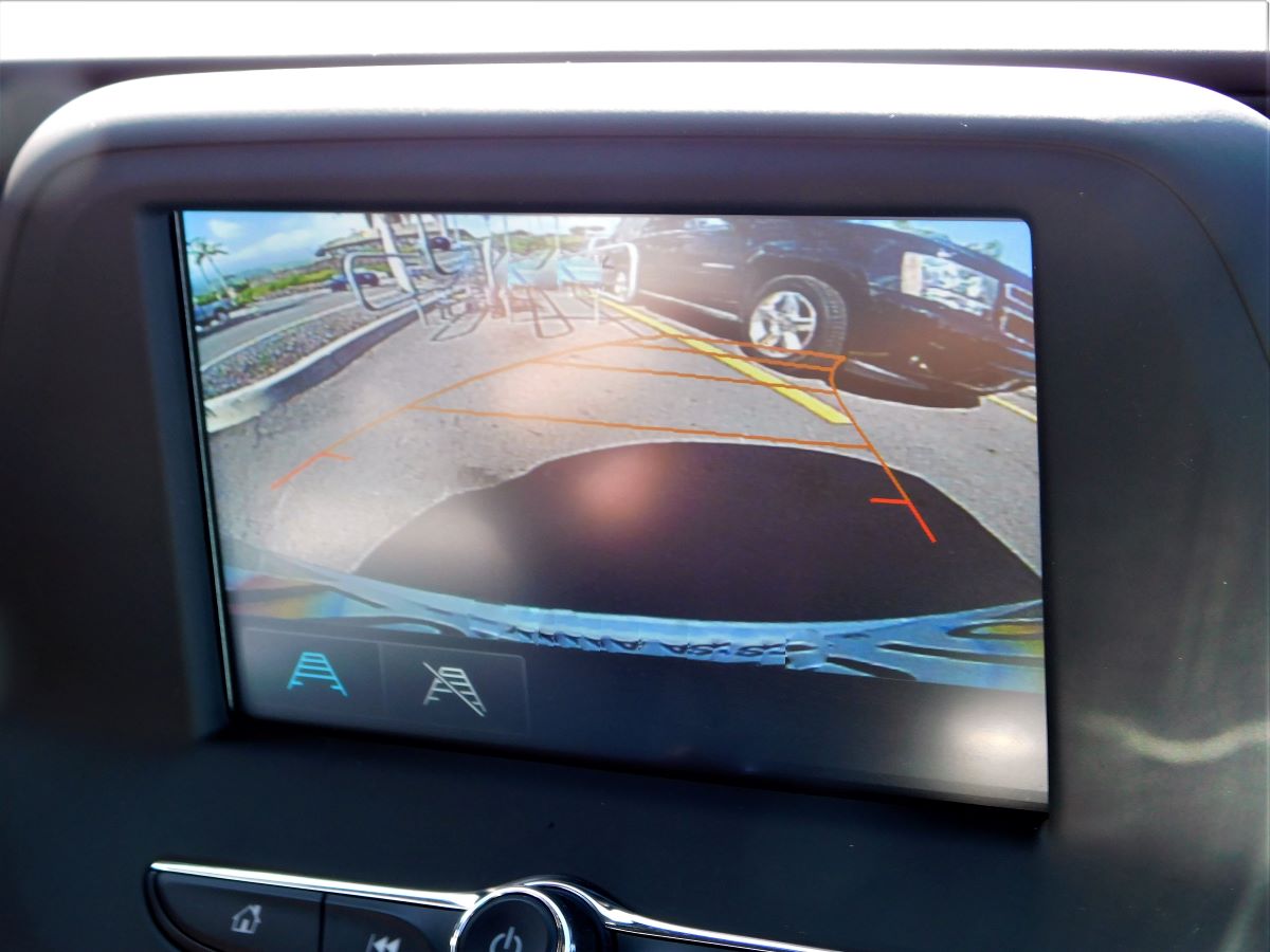 rear view in a car camera