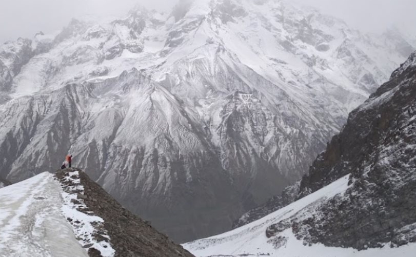 snow covered bali pass hills