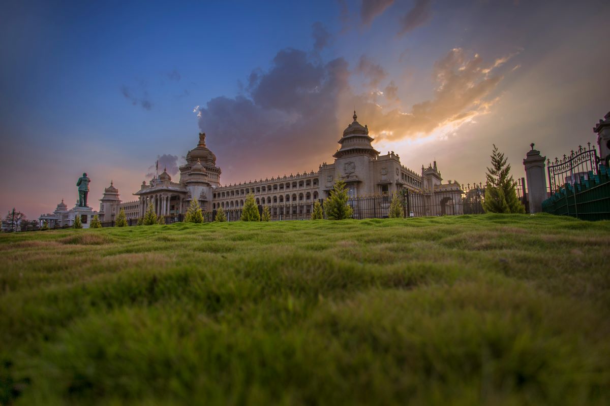 view of bangalore palace