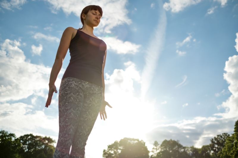 Basic Tadasana (Mountain Pose)