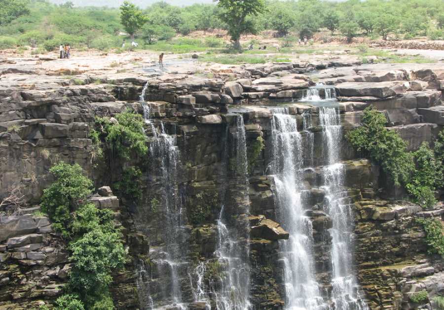 bhimlat waterfalls in rajasthan