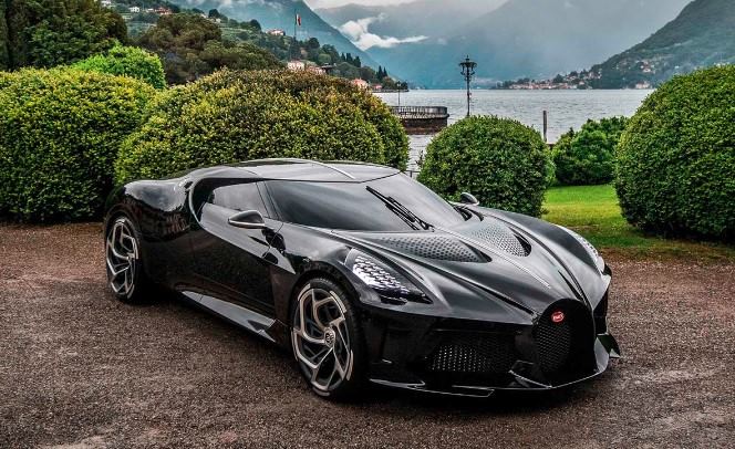 bugatti la voiture noire