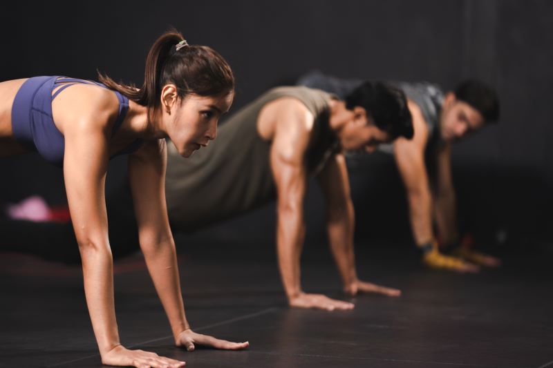 Burpee with Push-up