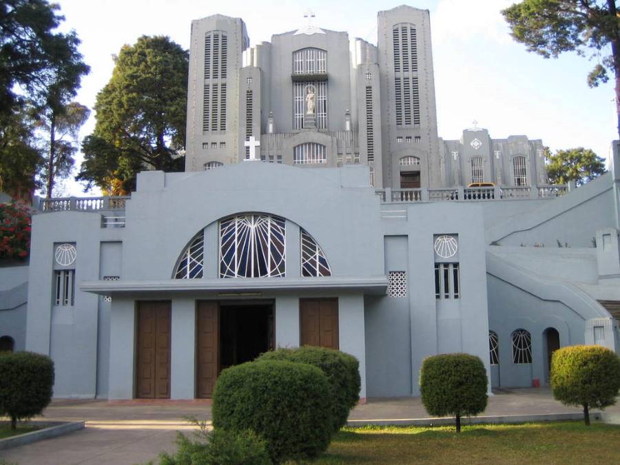 cathedral of mary in shillong