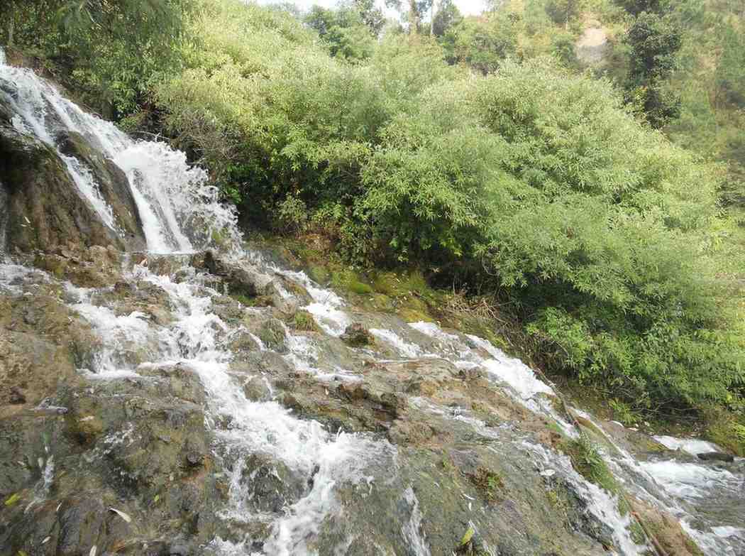 cave garden waterfall sukhatal