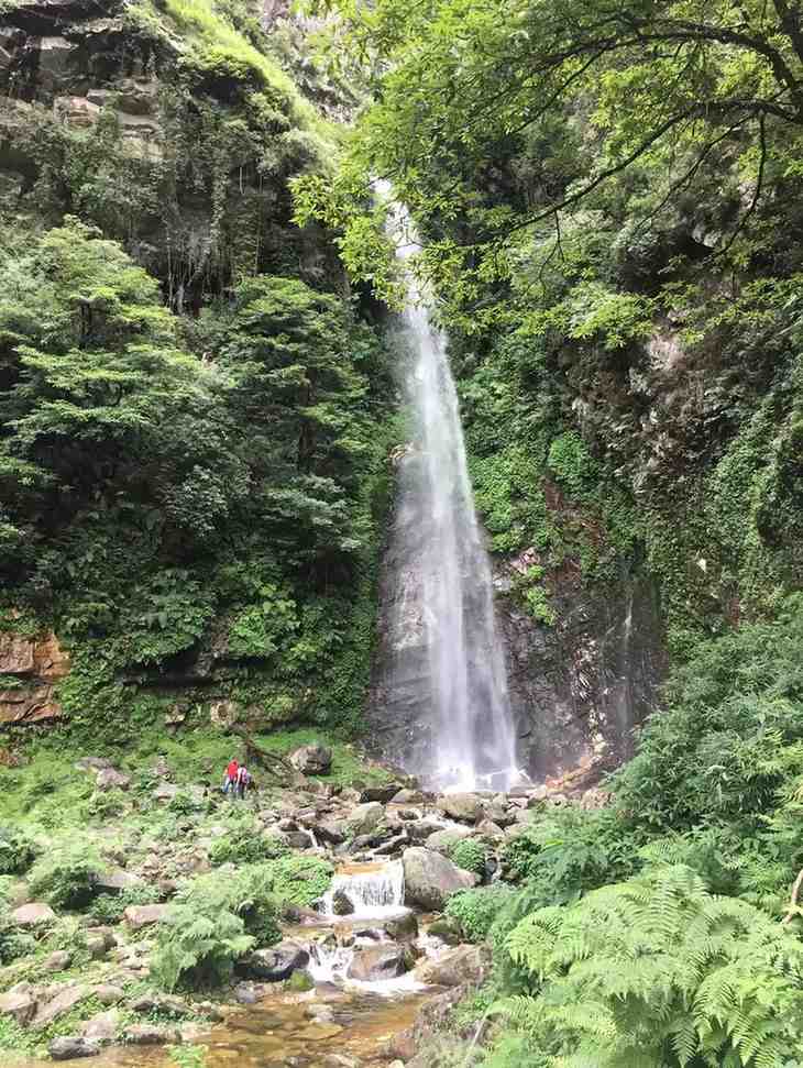 chhoie waterfall sharchi