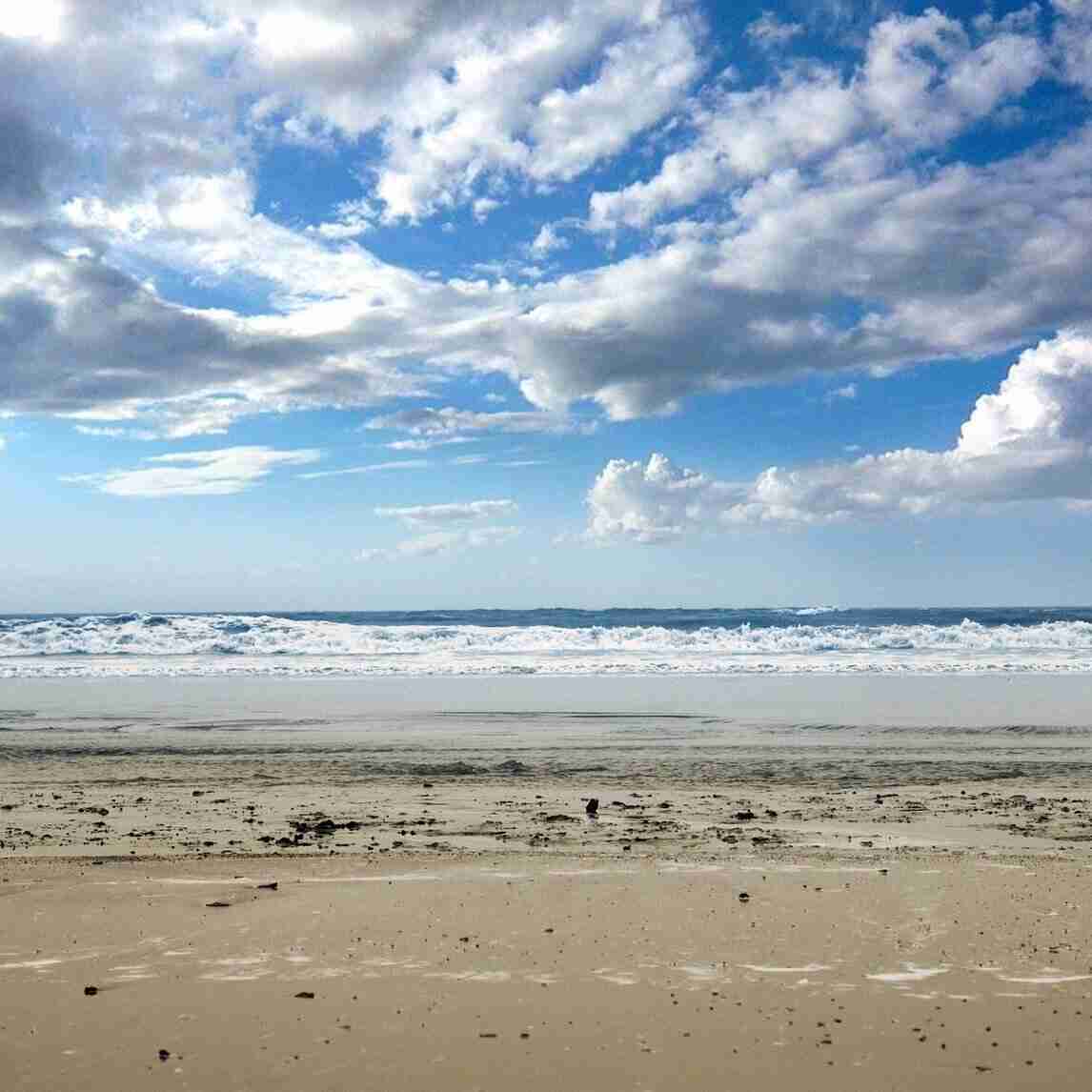 clear sea and sky