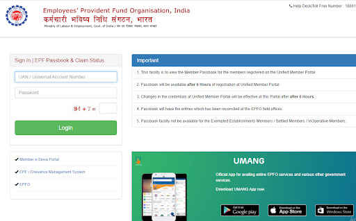 epf download