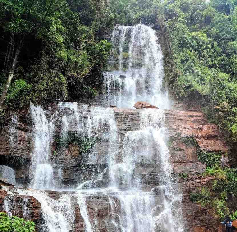 honnammana halla waterfalls inam dattathreya peeta