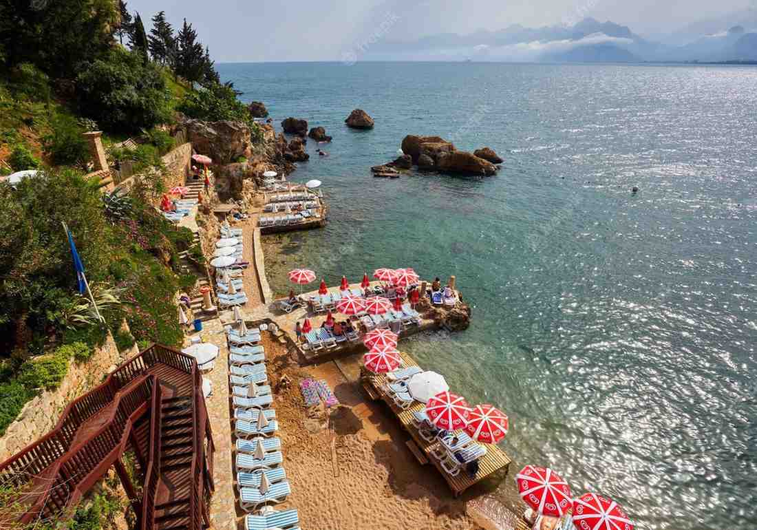 mermerli beach antalya