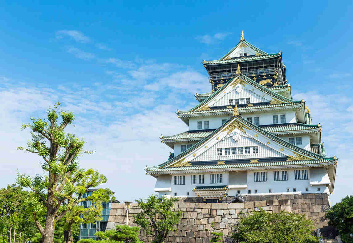 osaka castle japan