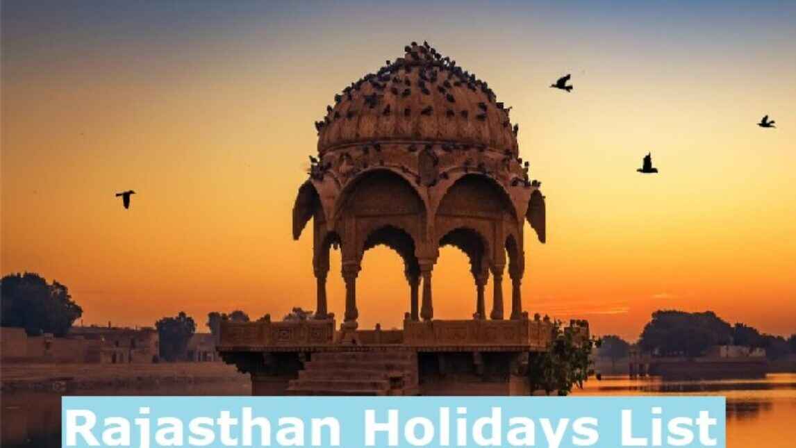 List of Bank & Government Holidays in Rajasthan in 2024