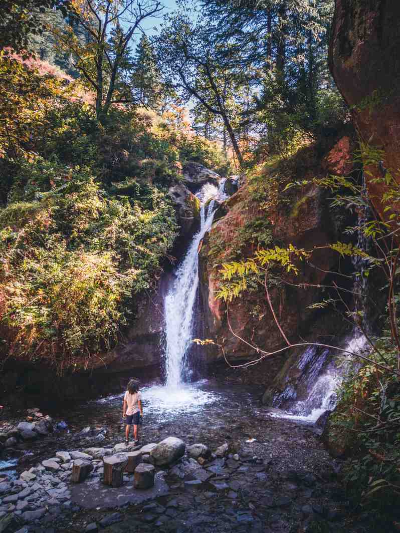 sajla waterfall sajla village