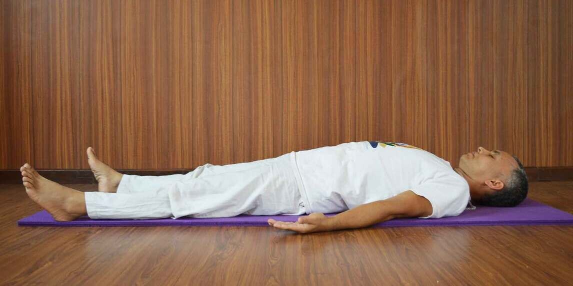 Corpse Pose (Chaturanga Savasana)