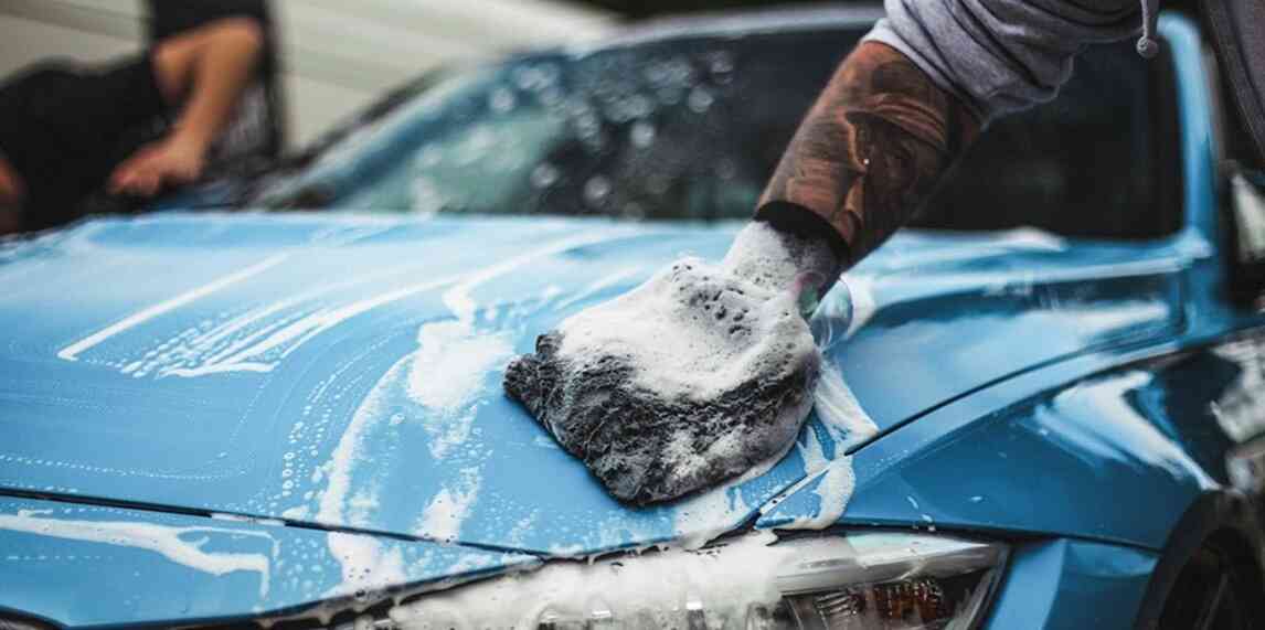 wash the car regularly