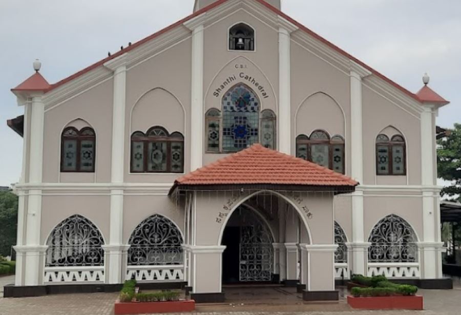 csi shanthi cathedral in mangalore