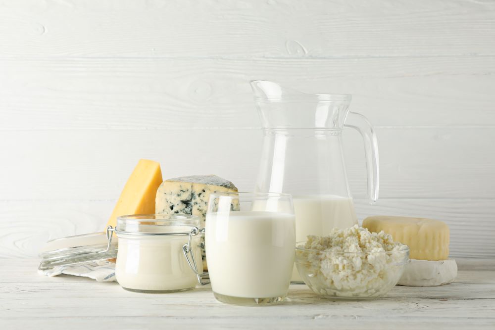 Dairy Products Containing Calcium