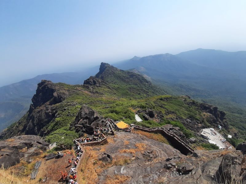 top view from dattatreya