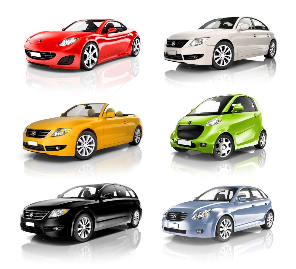 different types of cars