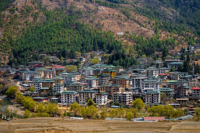 housing colony in thimphu