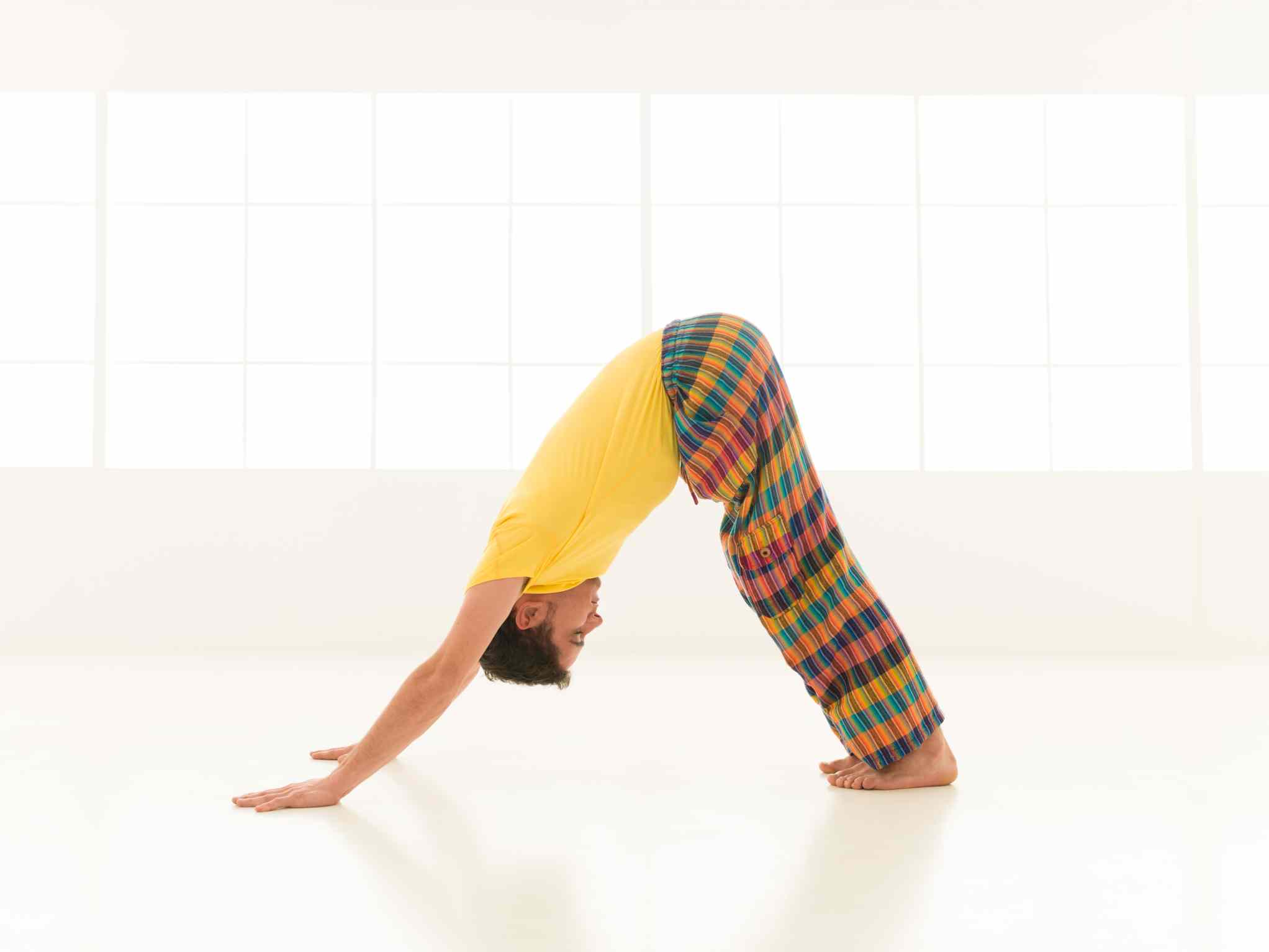 Downward-Facing Dog-Pose or Adho Mukha Svanasana