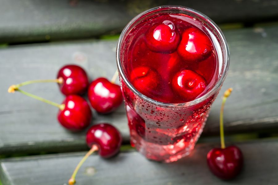 drink cherry juice during rheumatoid infection