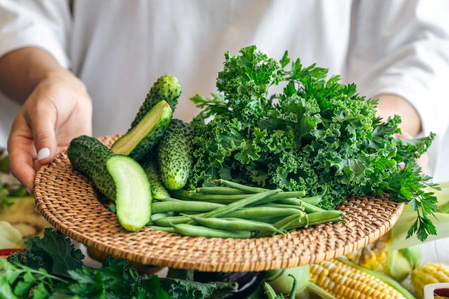 eat green vegetables daily during inflammatory bowel diseases