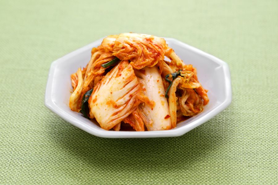 take kimchi during stomach ulcer