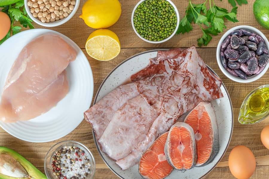 take lean proteins during pcos diet