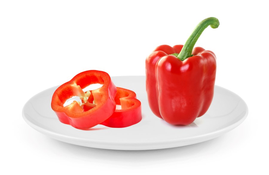 eat red bell peppers daily or weekly during dialysis diet