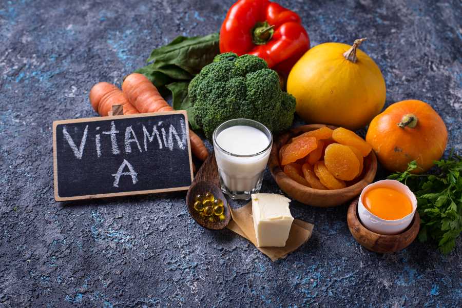 take vitamin a rich foods during stomach ulcer