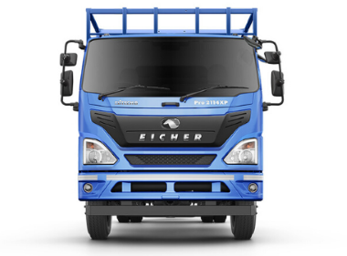 blue eicher trucks