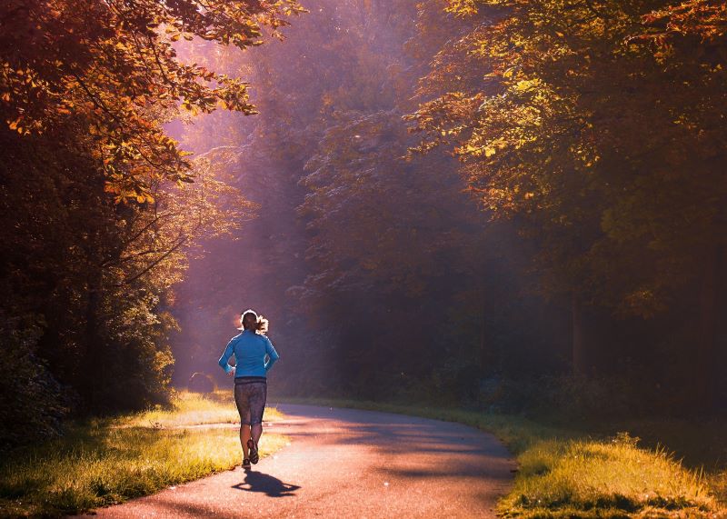 female-morning-walk