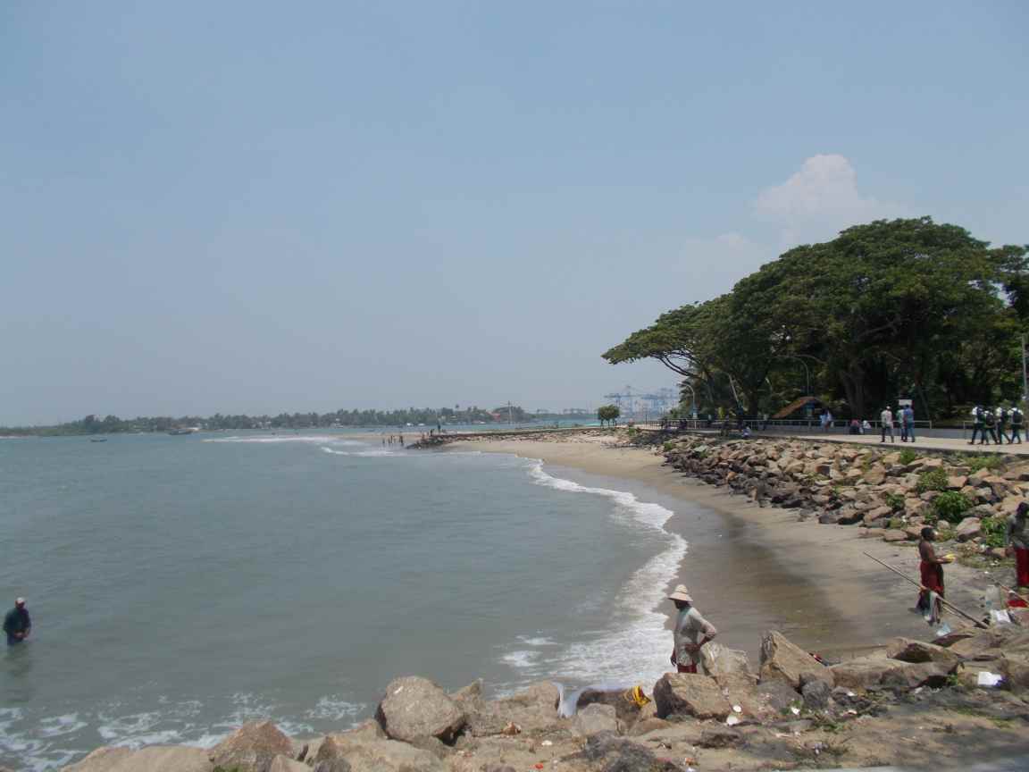 Fort Kochi Beach in kerala