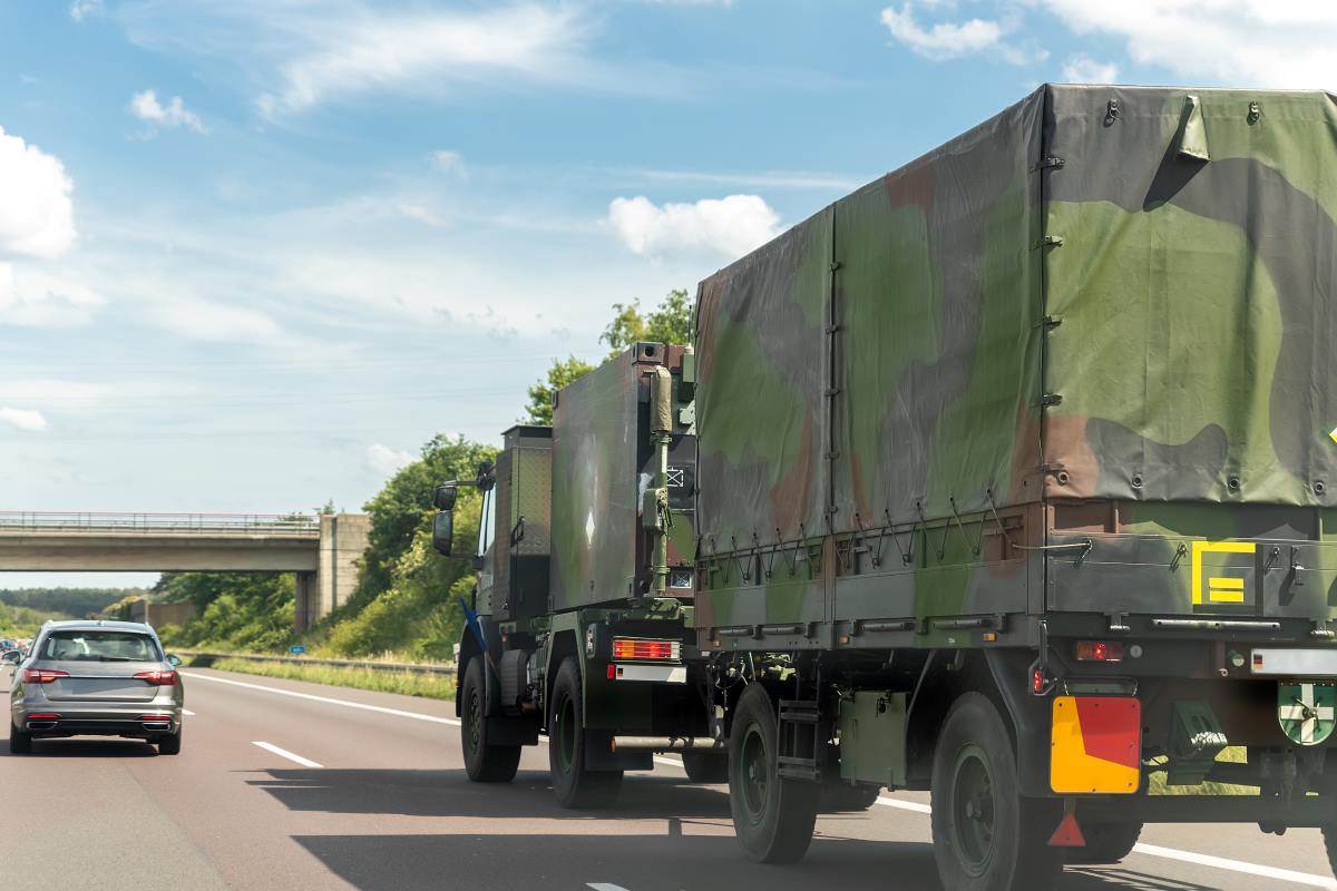 german armoured semi truck