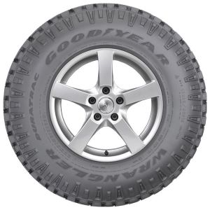 goodyear wrangler tyres in white background