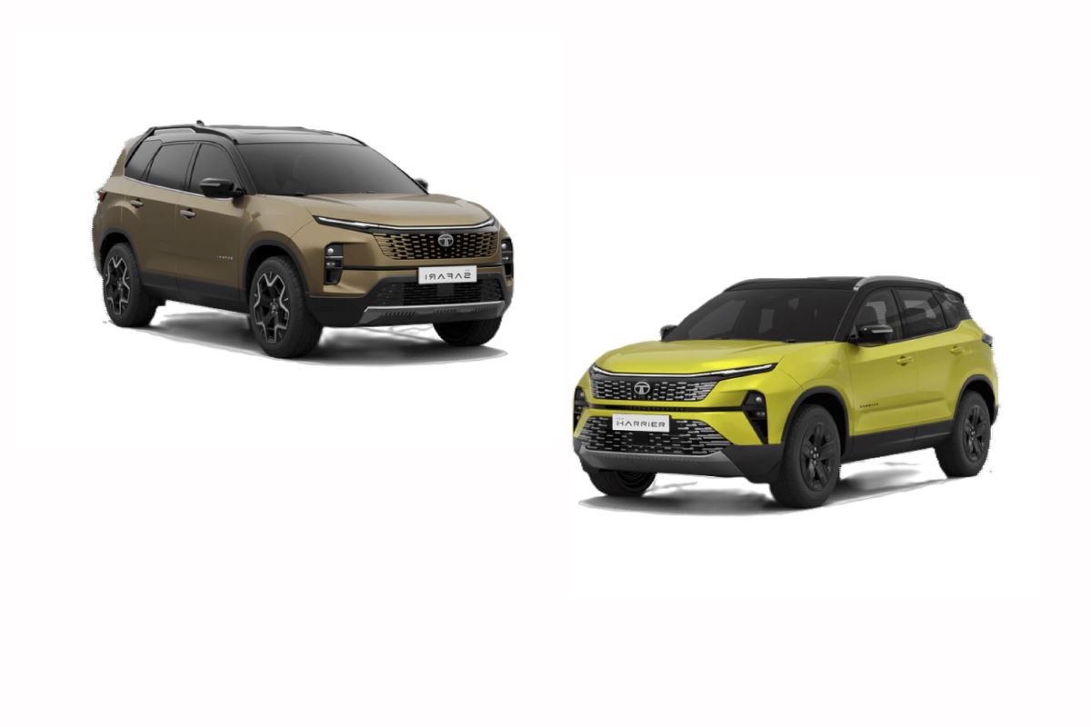 comparison between tata harrier and safari