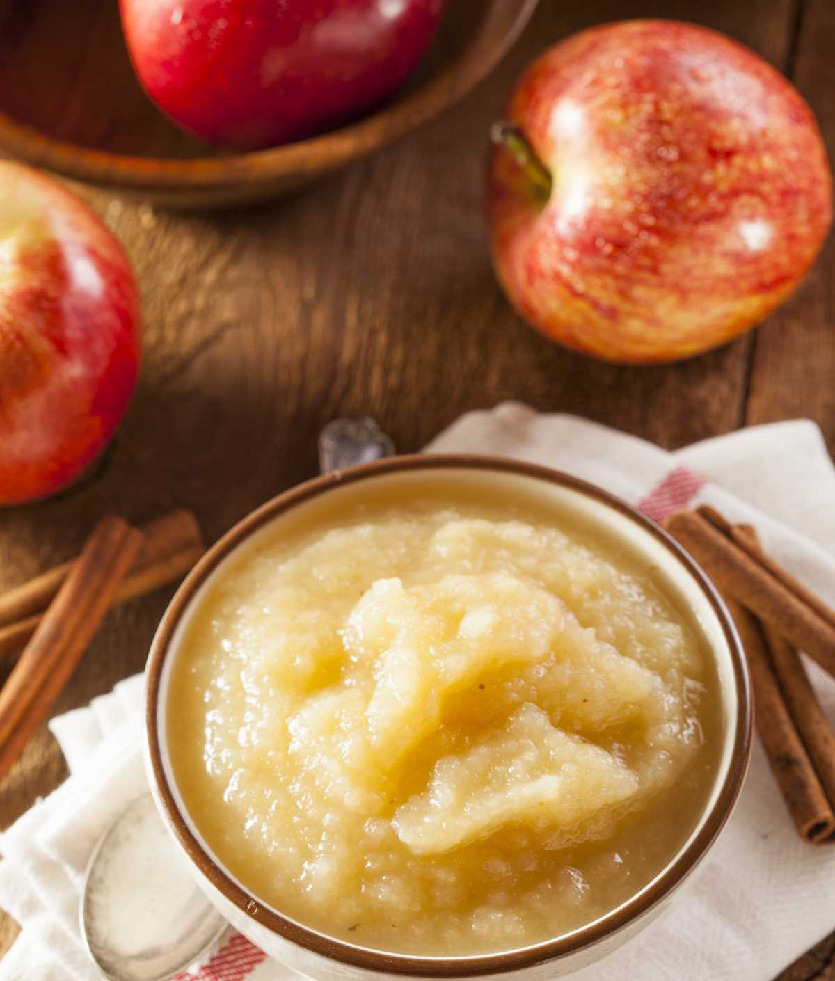 organic home made apple sauce