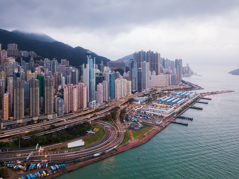 hong kong sea view