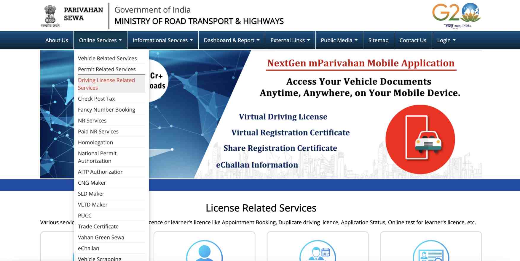 Apply for Driving Licence