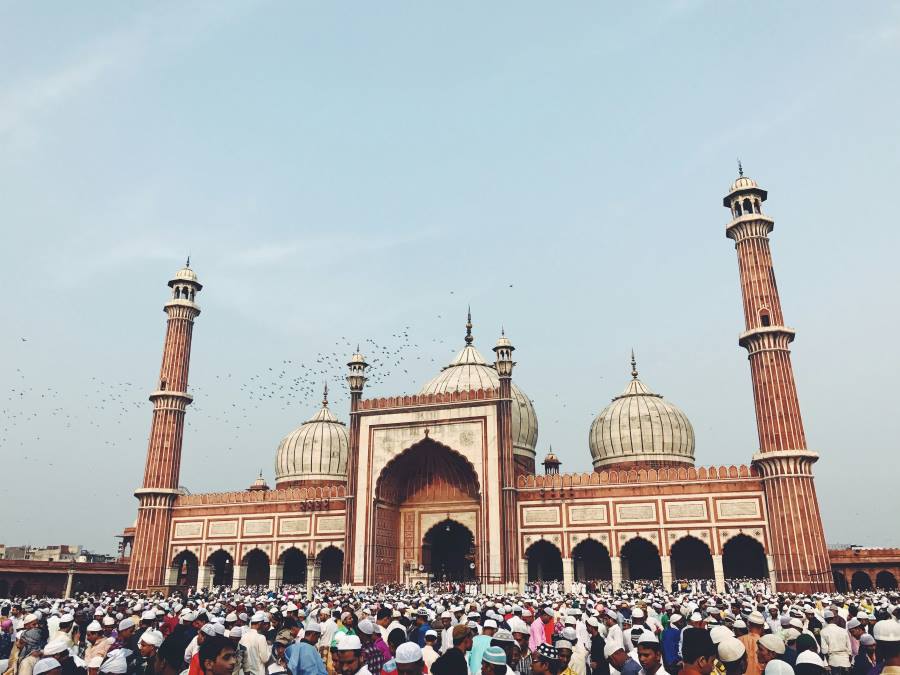 beautiful jama masjid in delhi