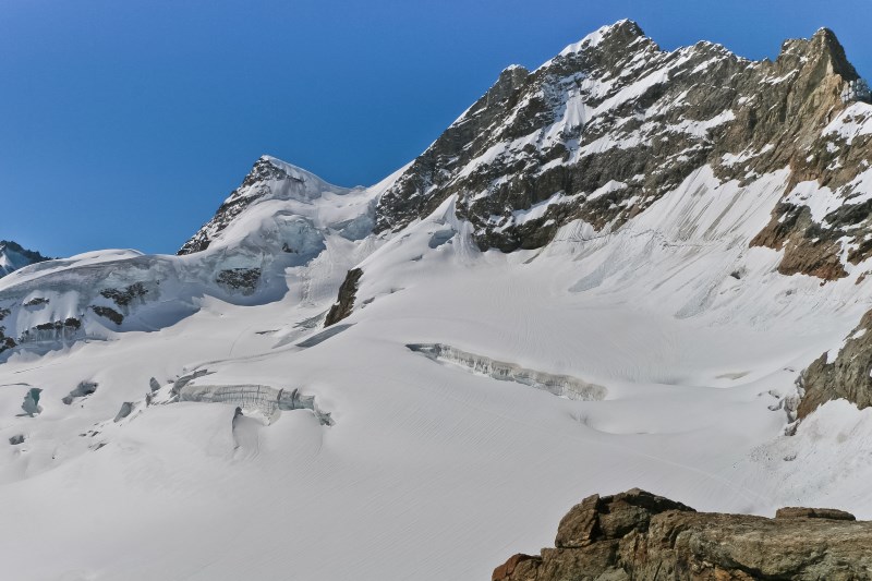 jungfraujoch saddle bernese alps